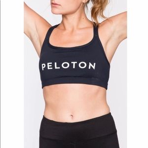Black Peloton Core Sports Bra - Size Medium